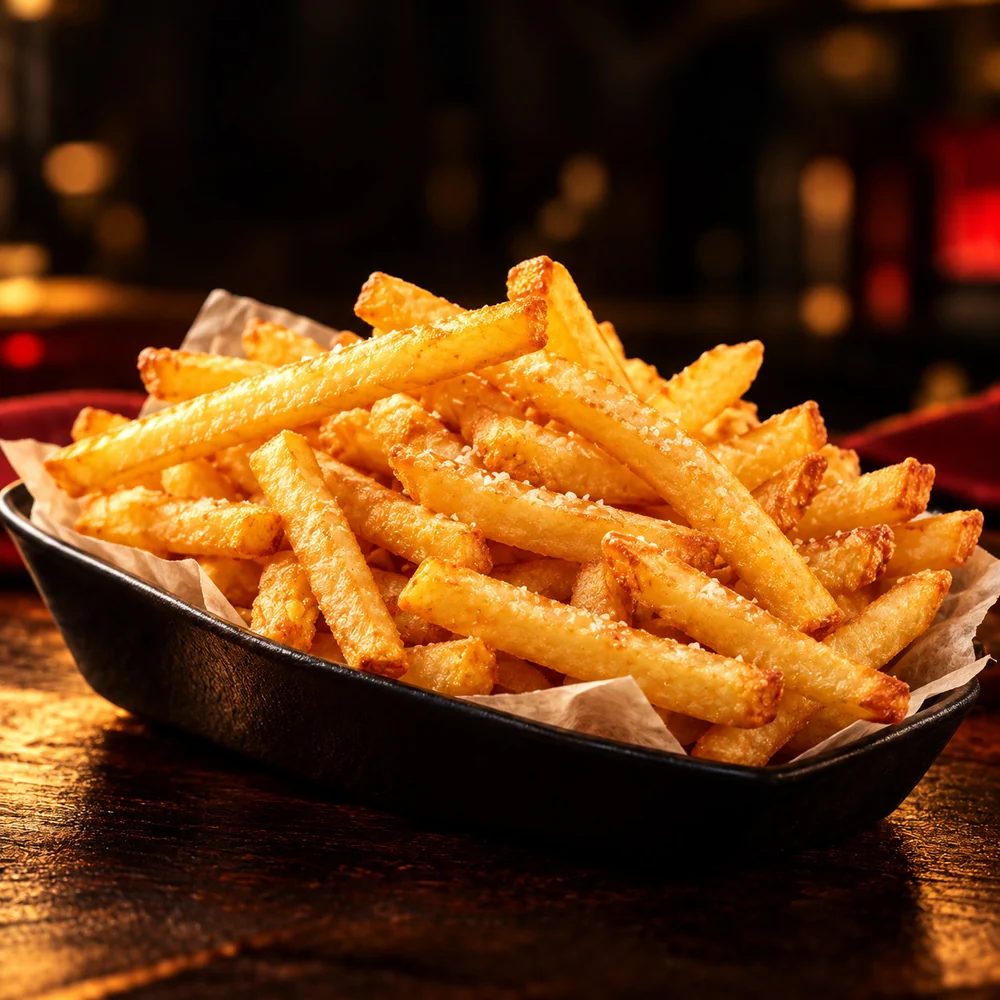 Salted french fries